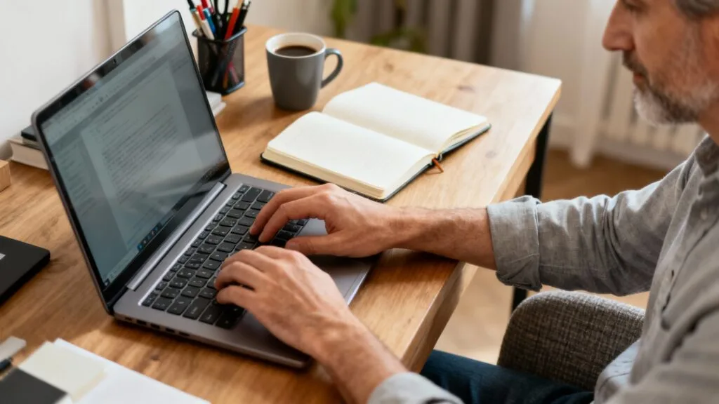 Rédaction web en télétravail depuis le domicile