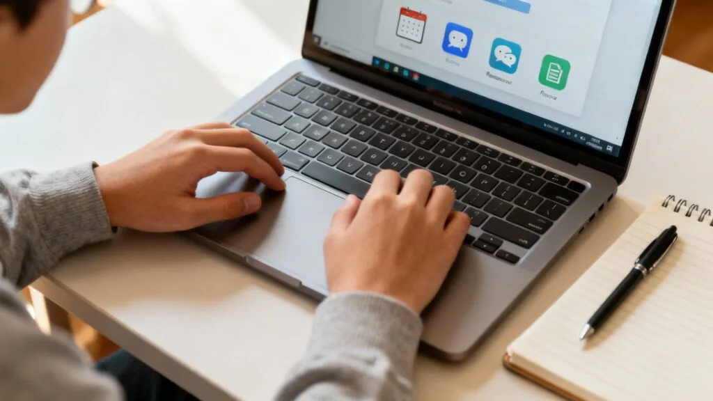 Consultation messagerie ENT et cahier de textes avec GAR