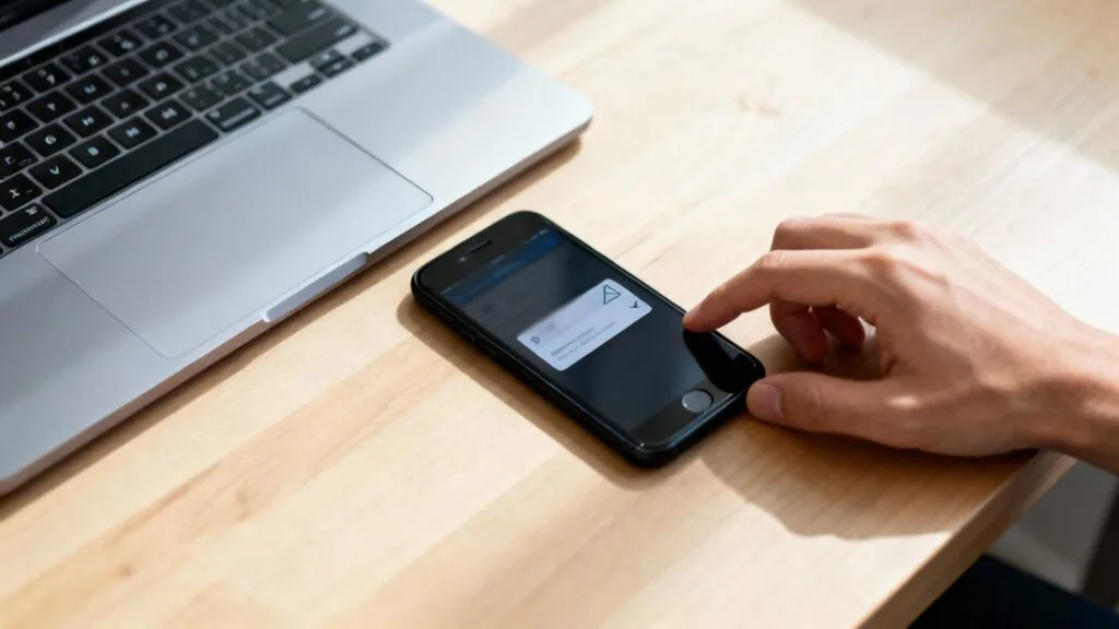 Email d’activation du compte ent uca sur smartphone
