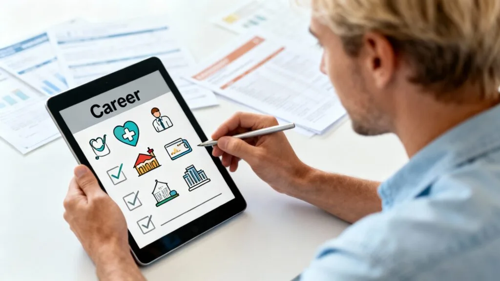 Checklist pour choisir un métier en K