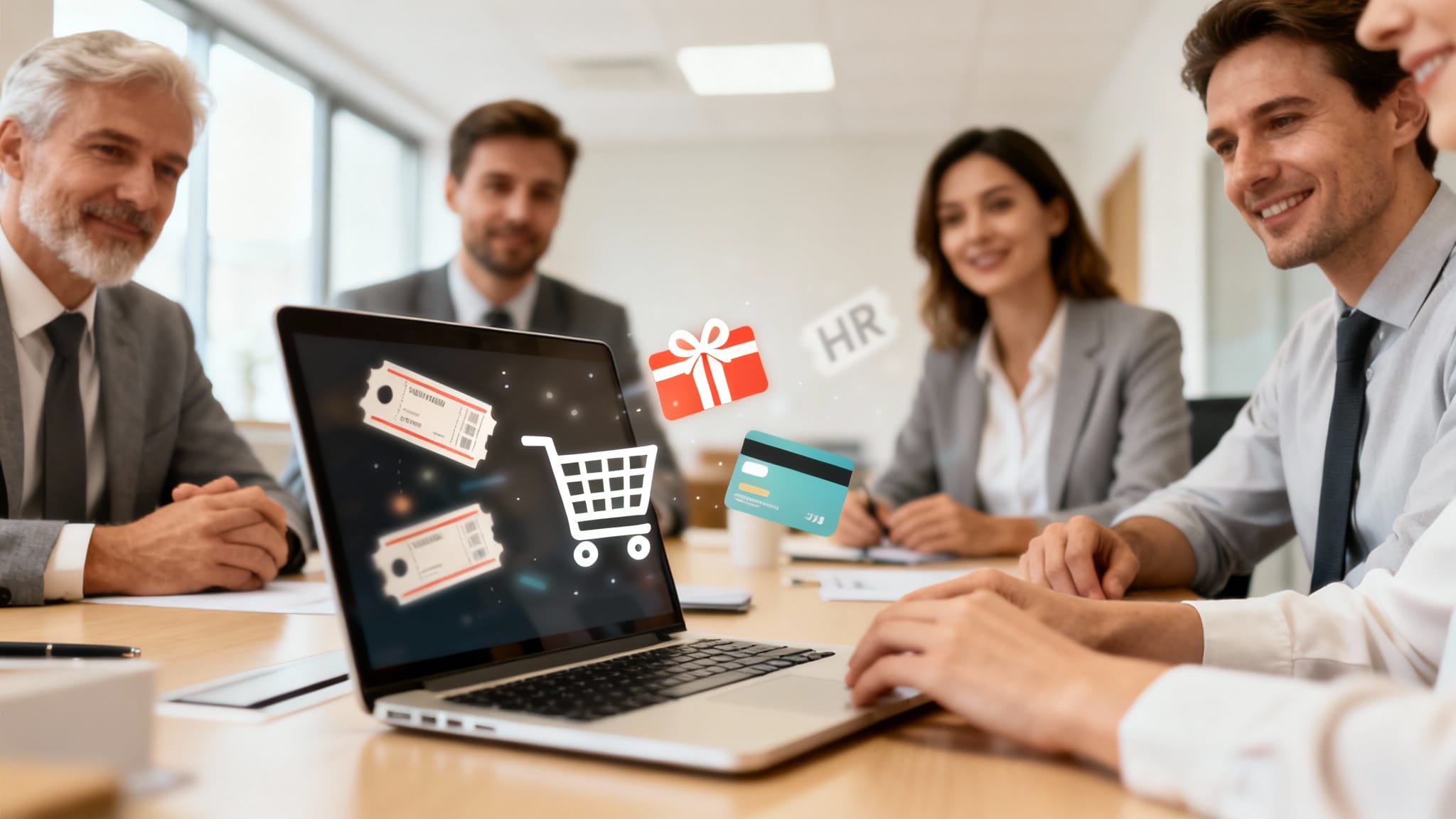 Réunion CSE découvrant un club employé en ligne