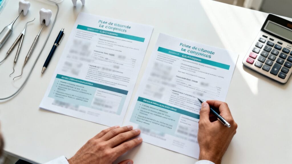 Comparaison salaire assistant dentaire libéral, centre et public