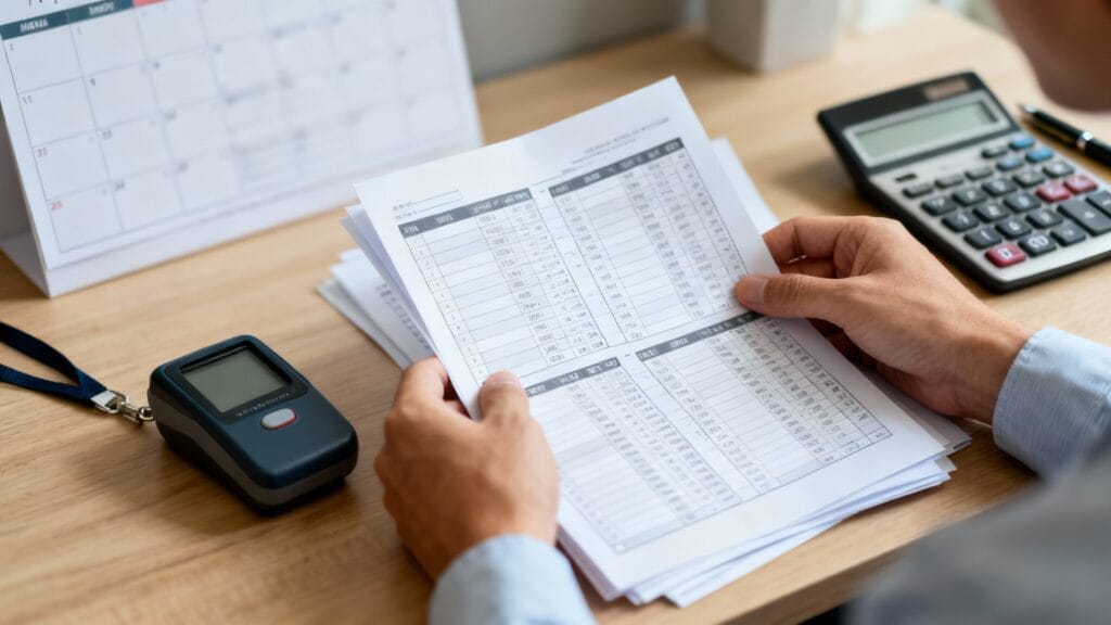 Relevés d’heures contrôlés pour éviter les sanctions de dépassement