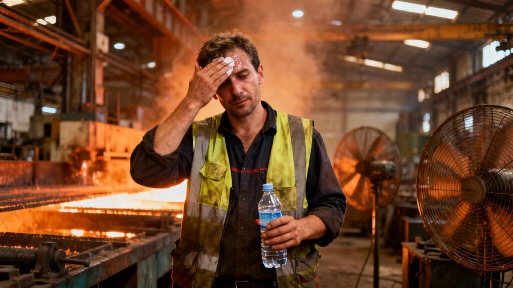 Exemples de danger grave et imminent lié à la chaleur