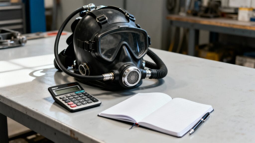Fourchettes de salaire scaphandrier avec calculatrice
