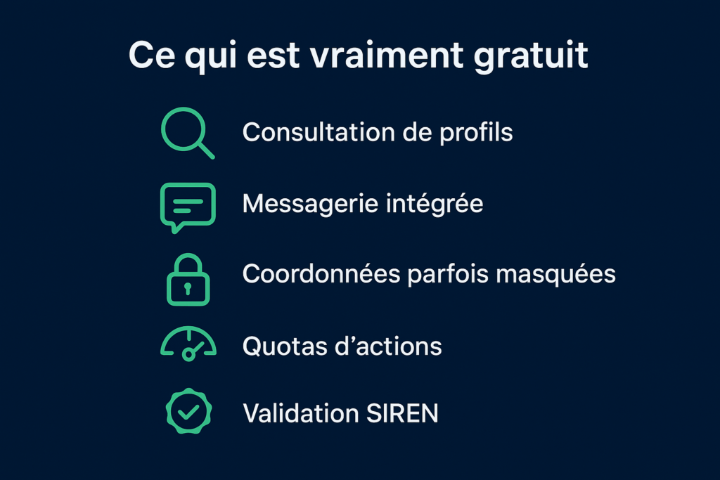 Check-list des limites et accès d’une cvthèque gratuite