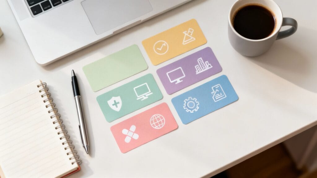 Organisation par secteurs des professions en I