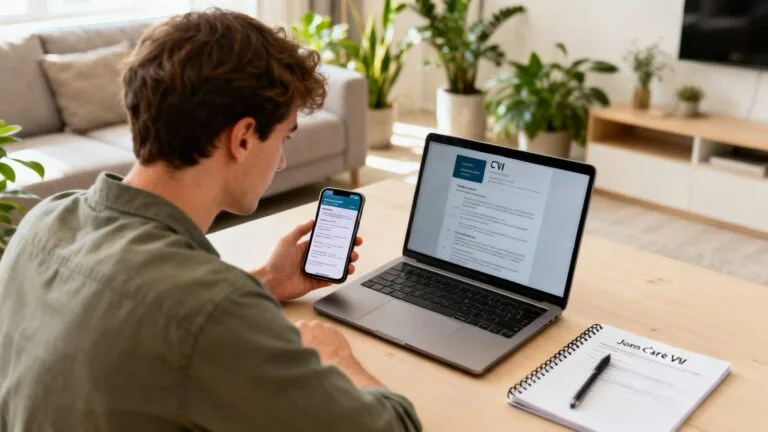 Jeune adulte prépare un métier facile sans diplôme