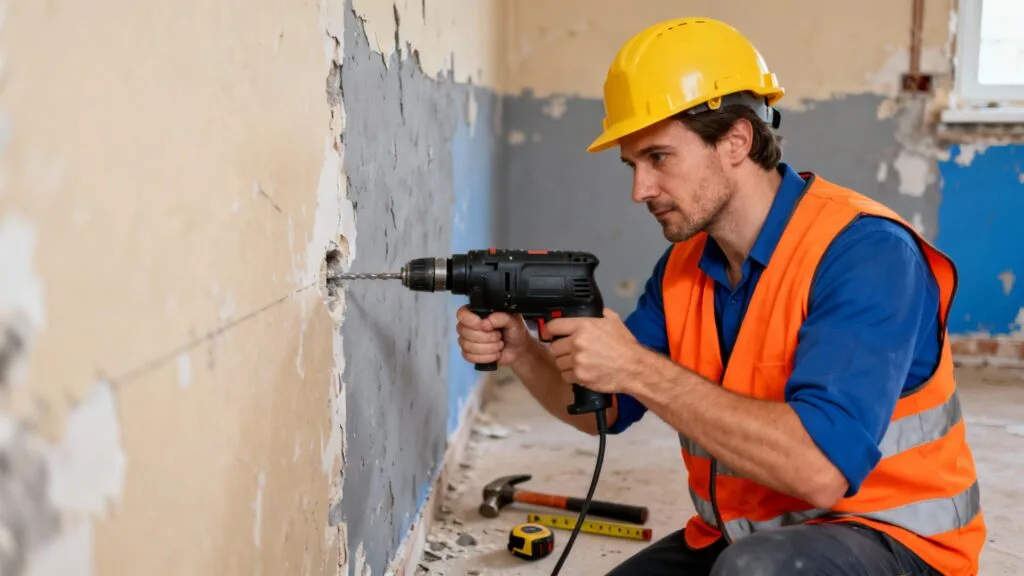 Ouvrier du bâtiment, entrée rapide en BTP