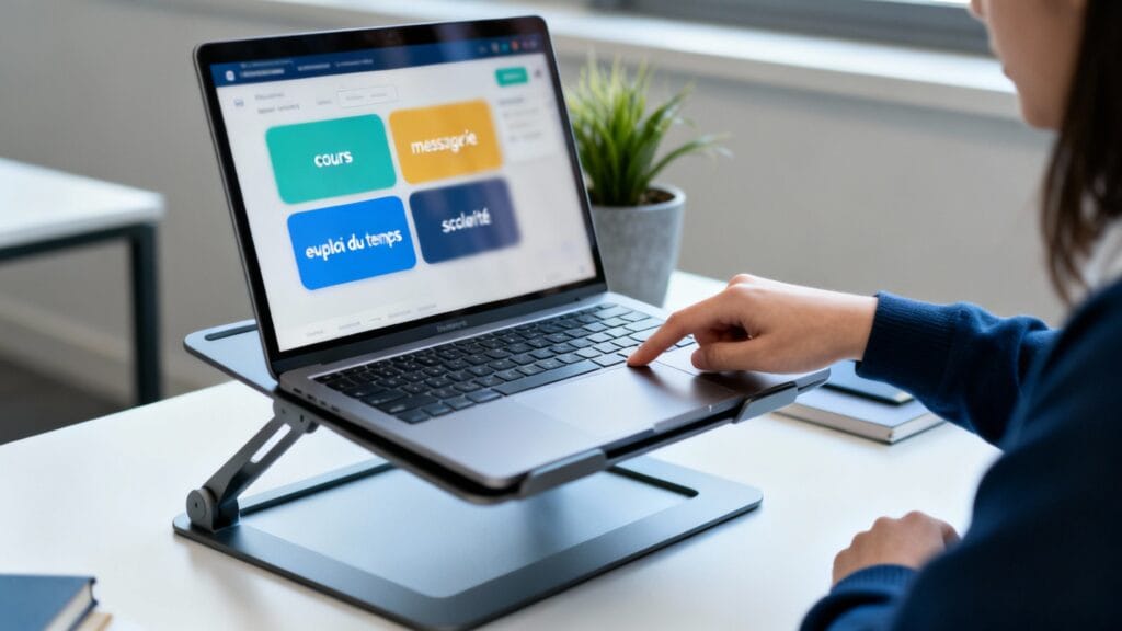 Accès à Moodle, messagerie et scolarité depuis l’ENT UBS