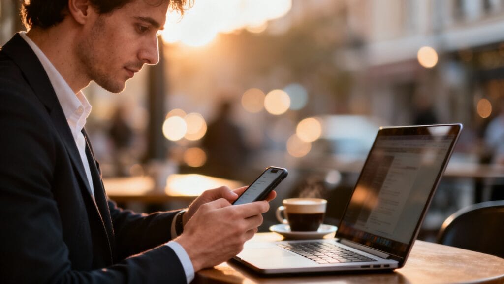 Connexion mobile au webmail ac normandie avec VPN