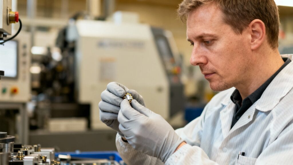 Agent de fabrication, gestes maîtrisés en environnement encadré