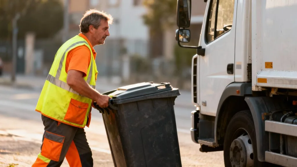 Éboueur, collecte des déchets et propreté urbaine