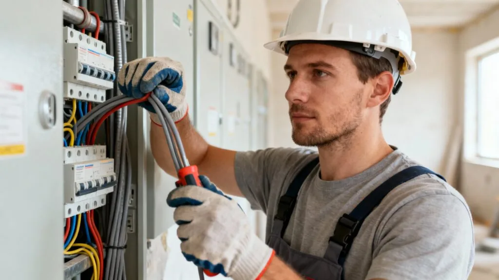 Aide-électricien, câblage et habilitations électriques