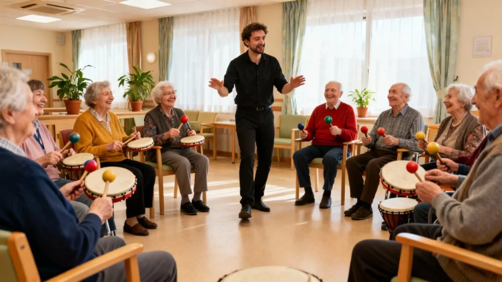 Animation gérontologique et maintien du lien social en EHPAD