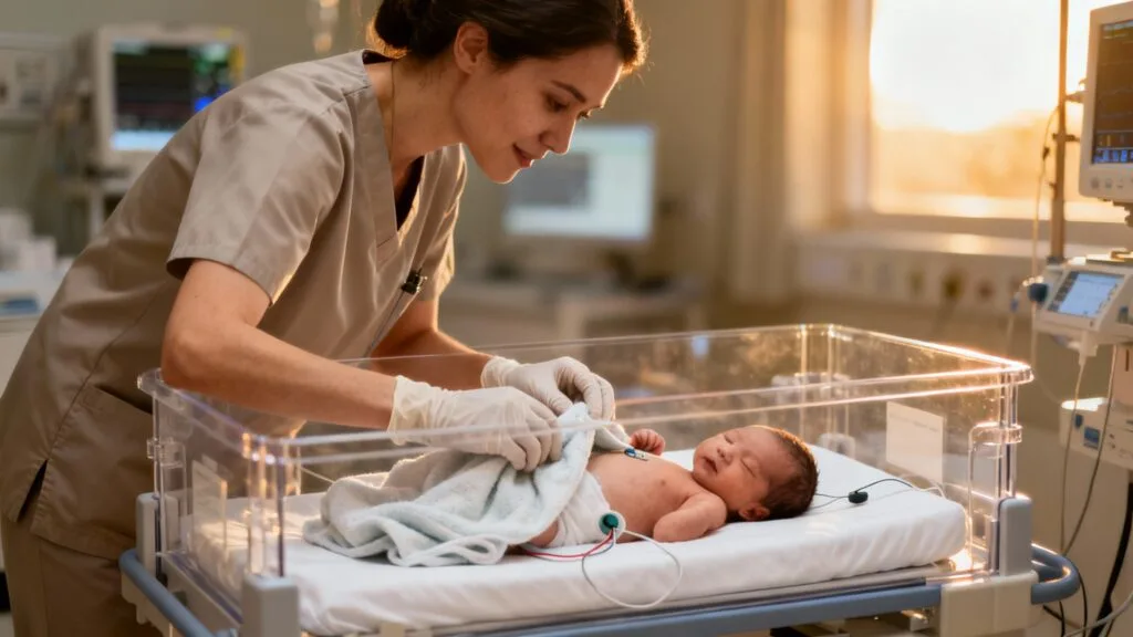 Auxiliaire de puériculture en service maternité