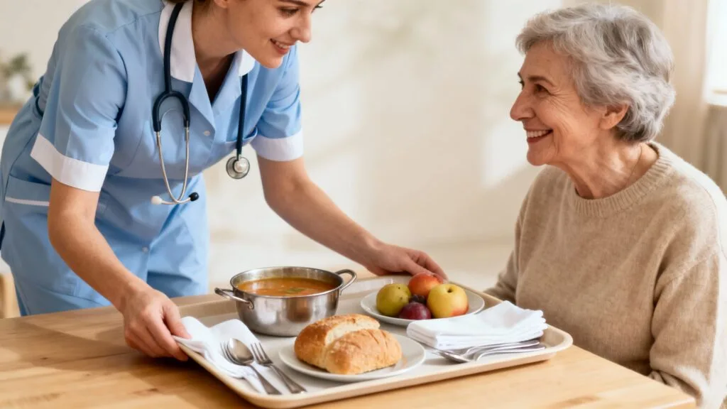 Aide à domicile auprès de personnes âgées dépendantes