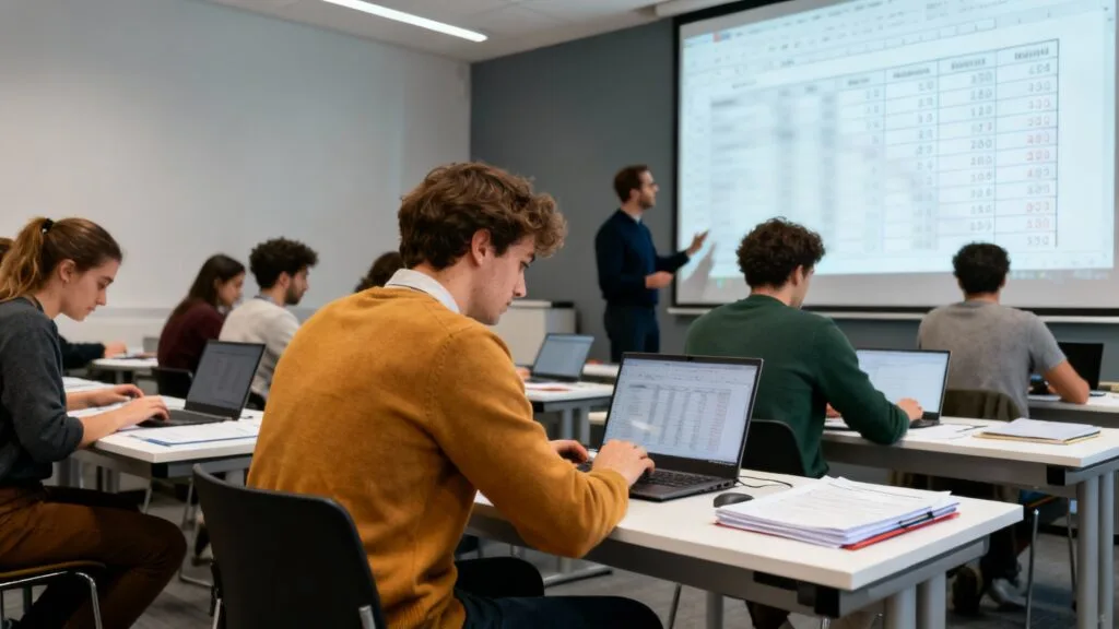 Atelier pratique en BTS ou BUT orienté gestion et commerce