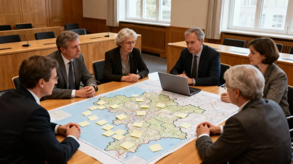 Chargée de mission tourisme local en réunion de projet