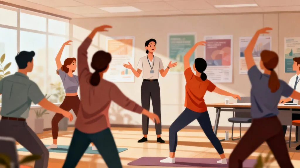 Atelier de prévention santé et posture en entreprise