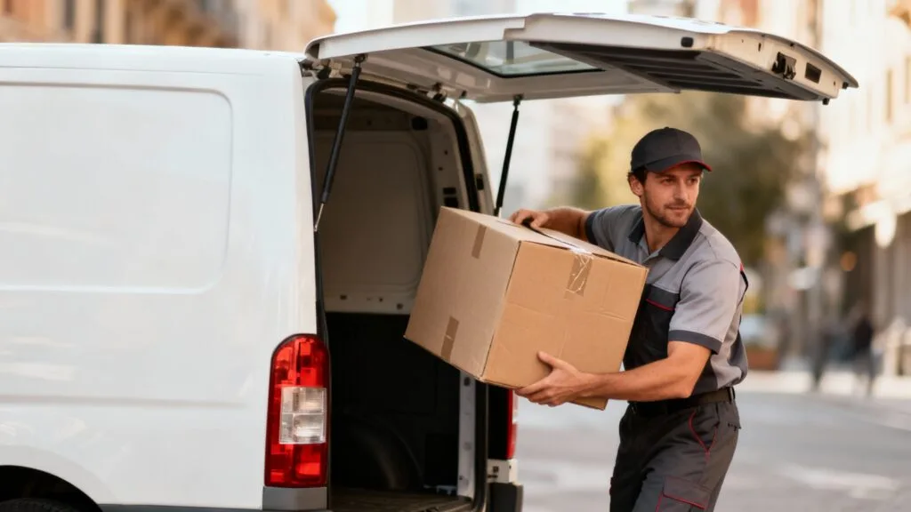 Chauffeur-livreur VL, tournées et relation client