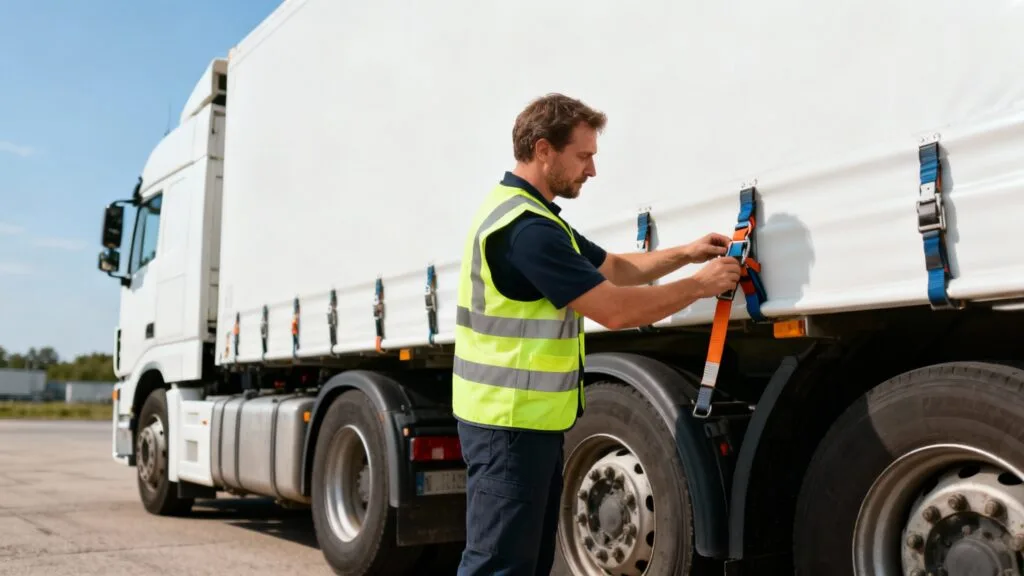 Chauffeur routier FIMO, sécurité et contrôle véhicule