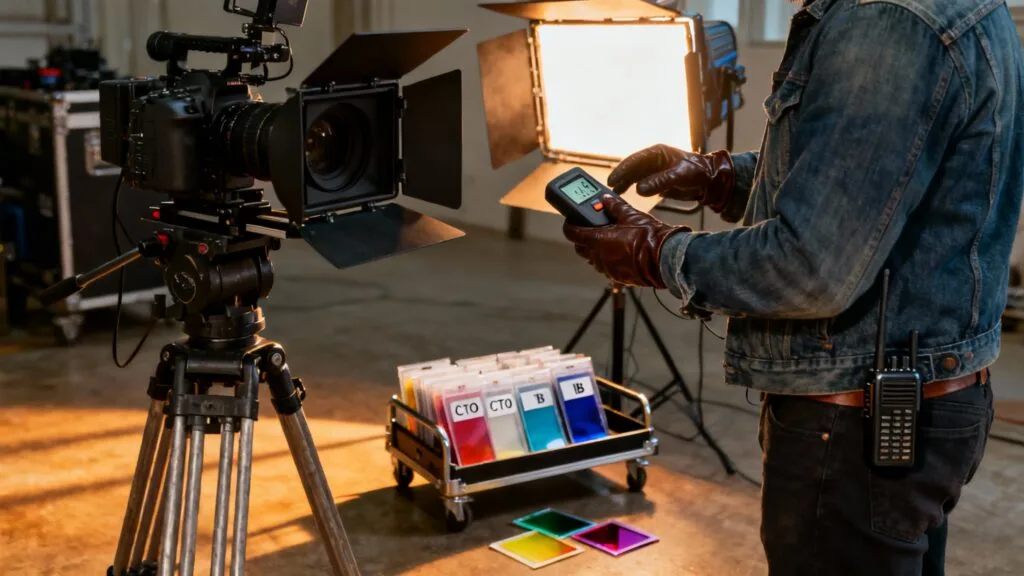 Réglage de lumière par la direction de la photographie