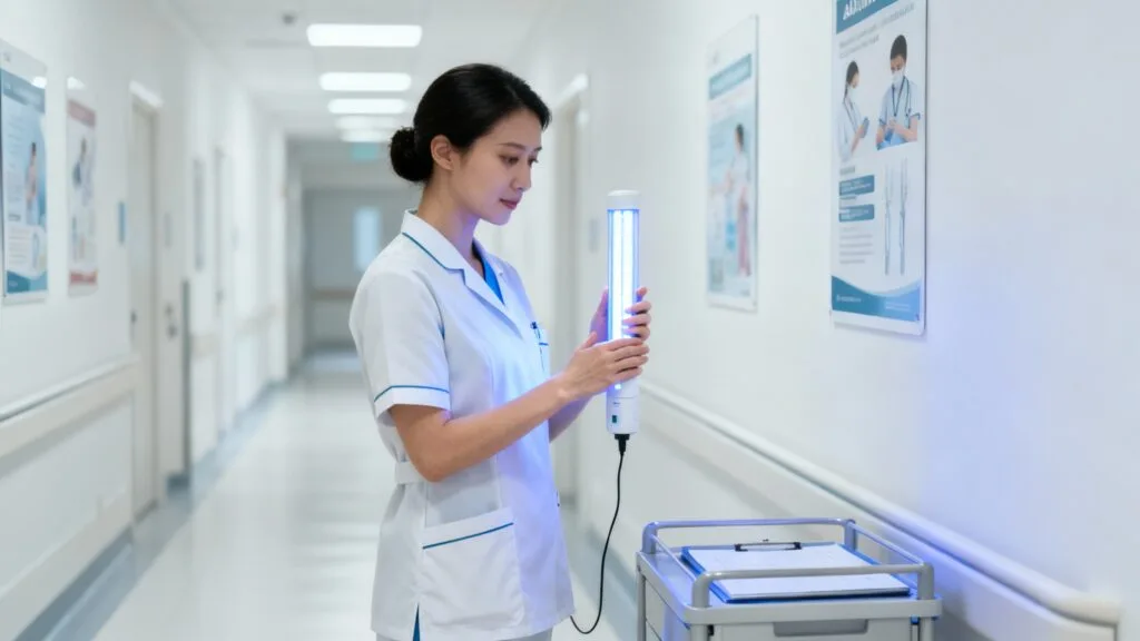 Infirmière hygiéniste en audit de pratiques