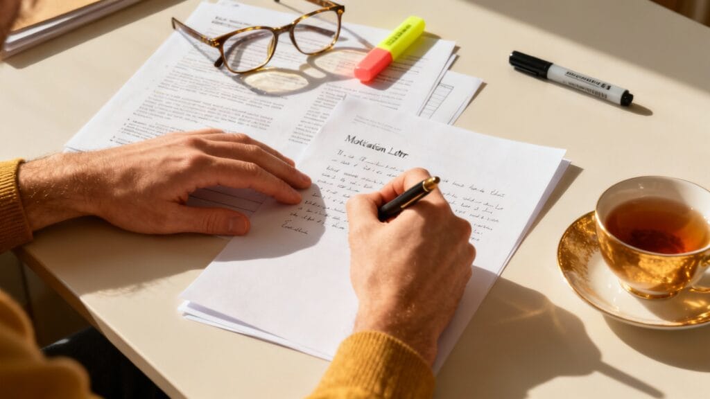 Préparation de dossier pour admission en master de psychologie