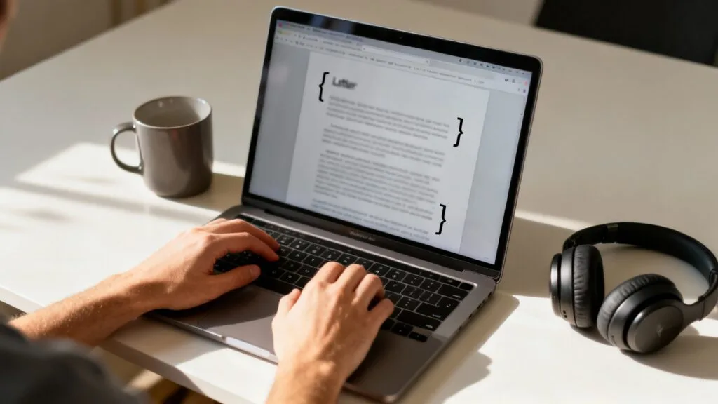 Modèle de lettre de reconversion prêt à personnaliser