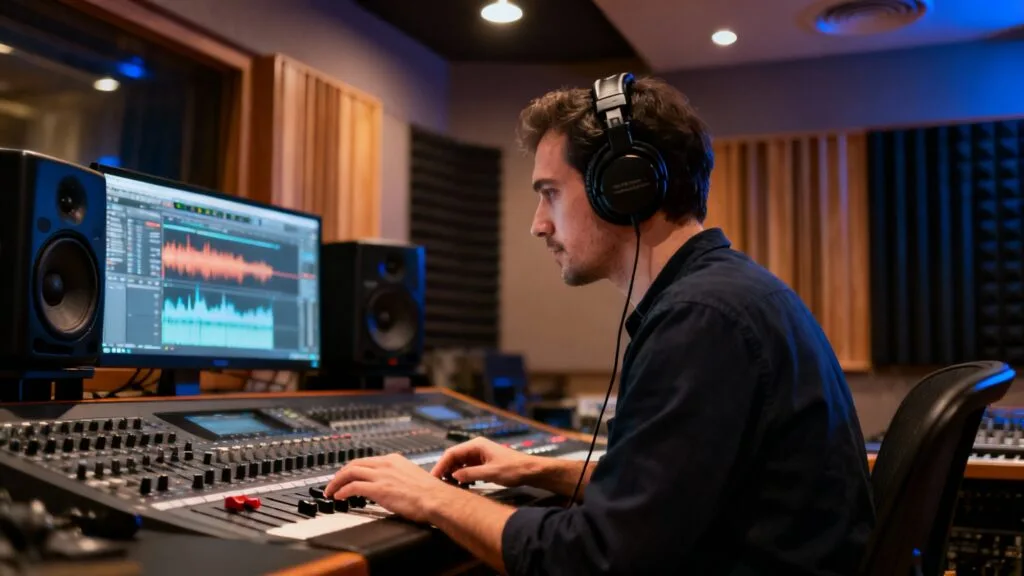 Montage son et préparation des pistes en post‑production