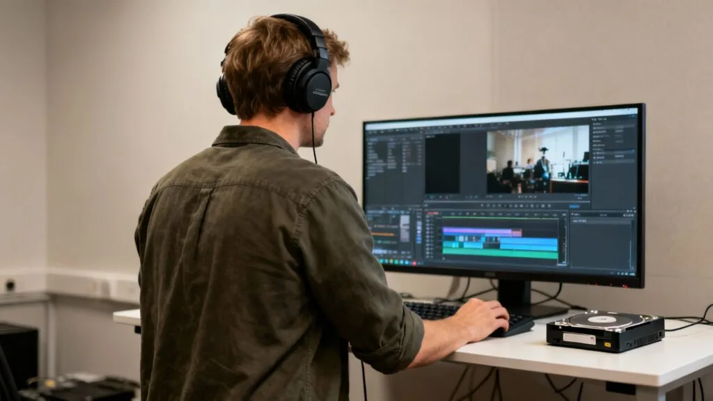 Monteur vidéo, post-production et formats courts