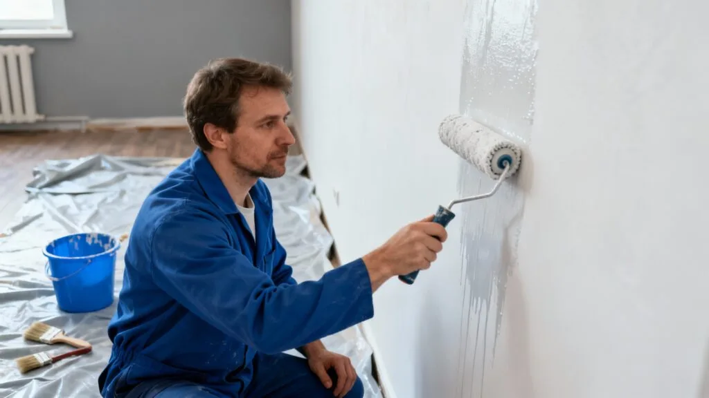 Peintre en bâtiment, préparation supports et finitions