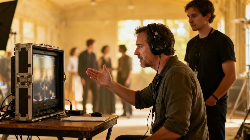 Réalisation de scène et direction d’acteurs sur tournage