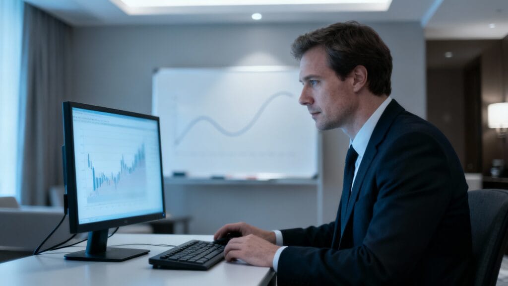 Revenue manager optimisant tarifs et taux d’occupation