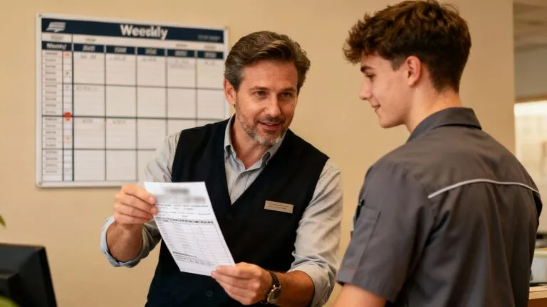 Discussion sur le salaire McDonald’s entre manager et équipier