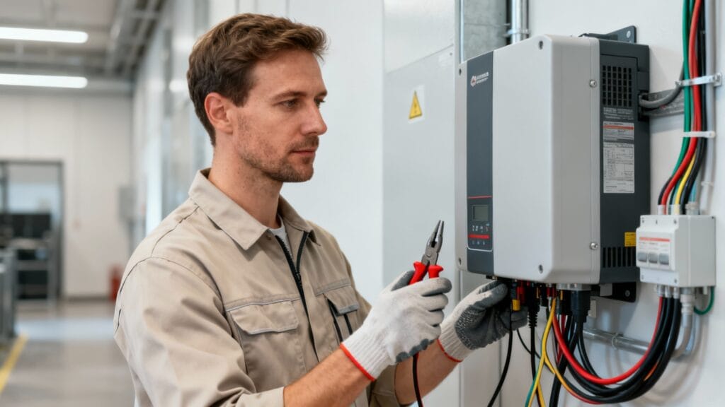 Technicien en énergies renouvelables, maintenance de systèmes