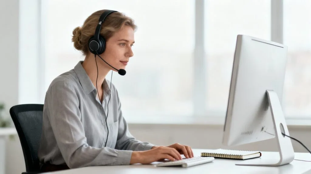 Téléconseiller, assistance clients et écoute active