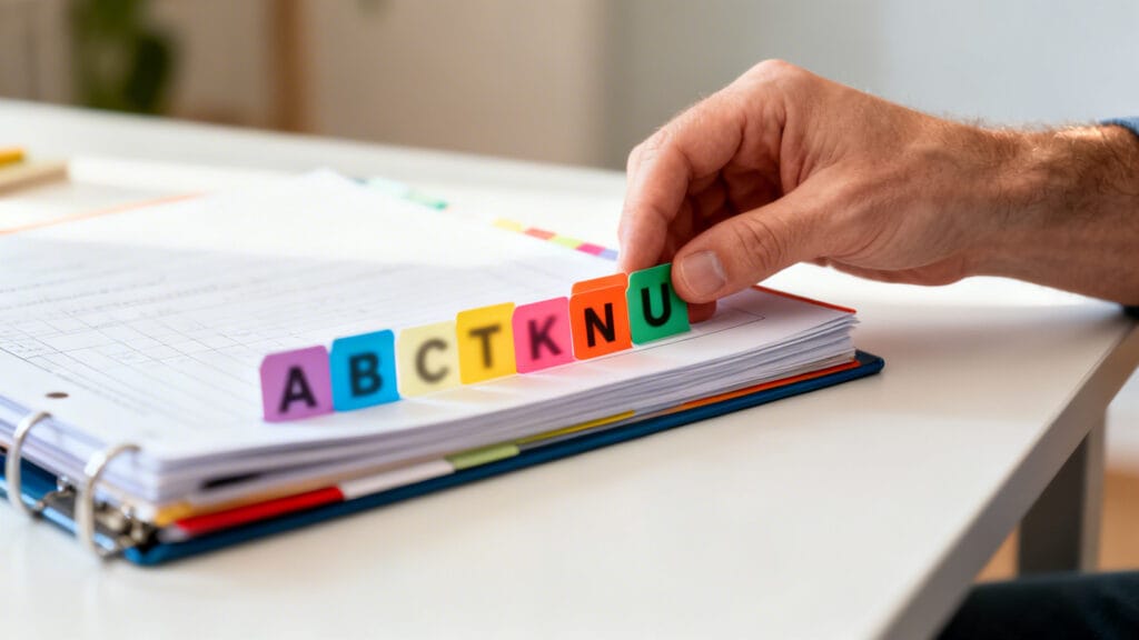 Tri alphabétique pour métiers commençant par Gr, Ga, Ge