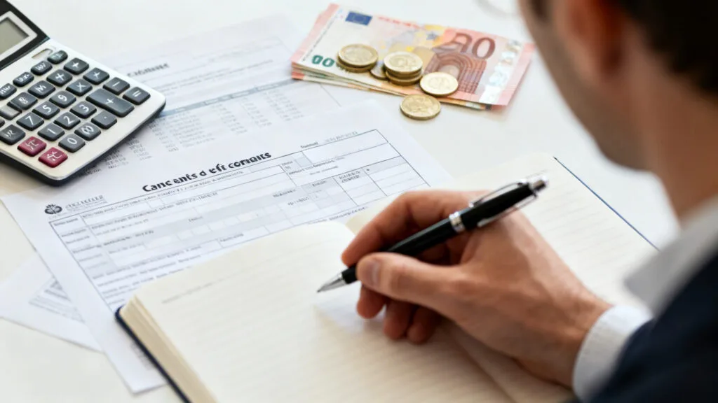 Bulletin de paie et calculatrice pour évaluer la rémunération