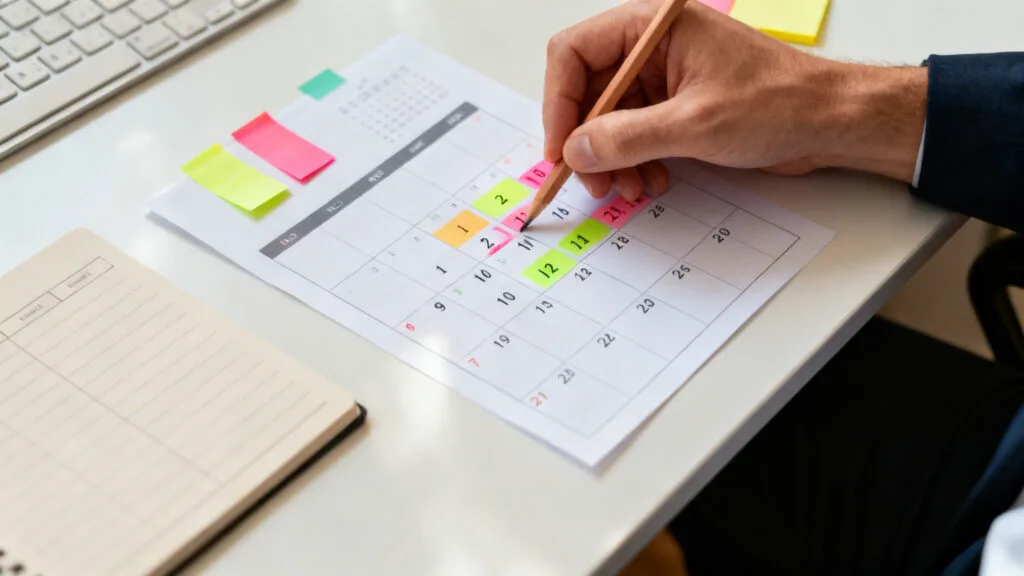 Calendrier des congés payés et trimestriels CCN 66