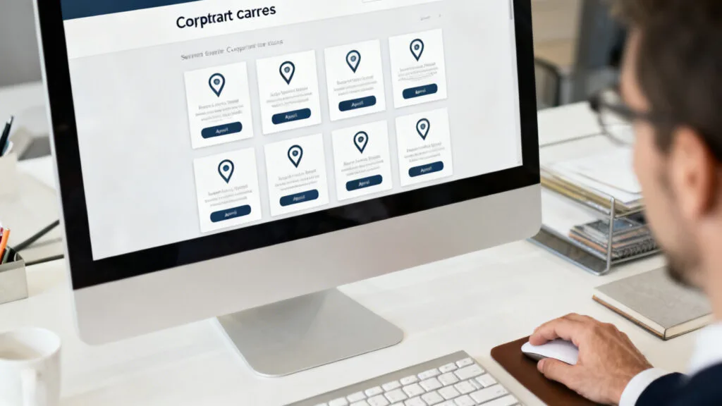 Candidature en direct sur site carrière d’entreprise suisse