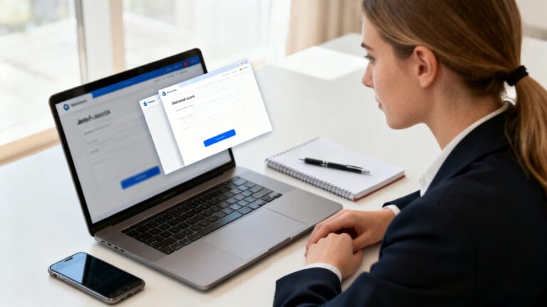Transition de RegionsJob vers HelloWork sur ordinateur