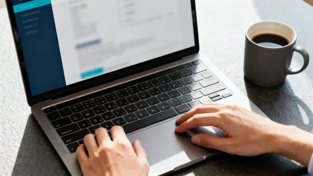 Interface de créateur de CV avec IA et modèles professionnels