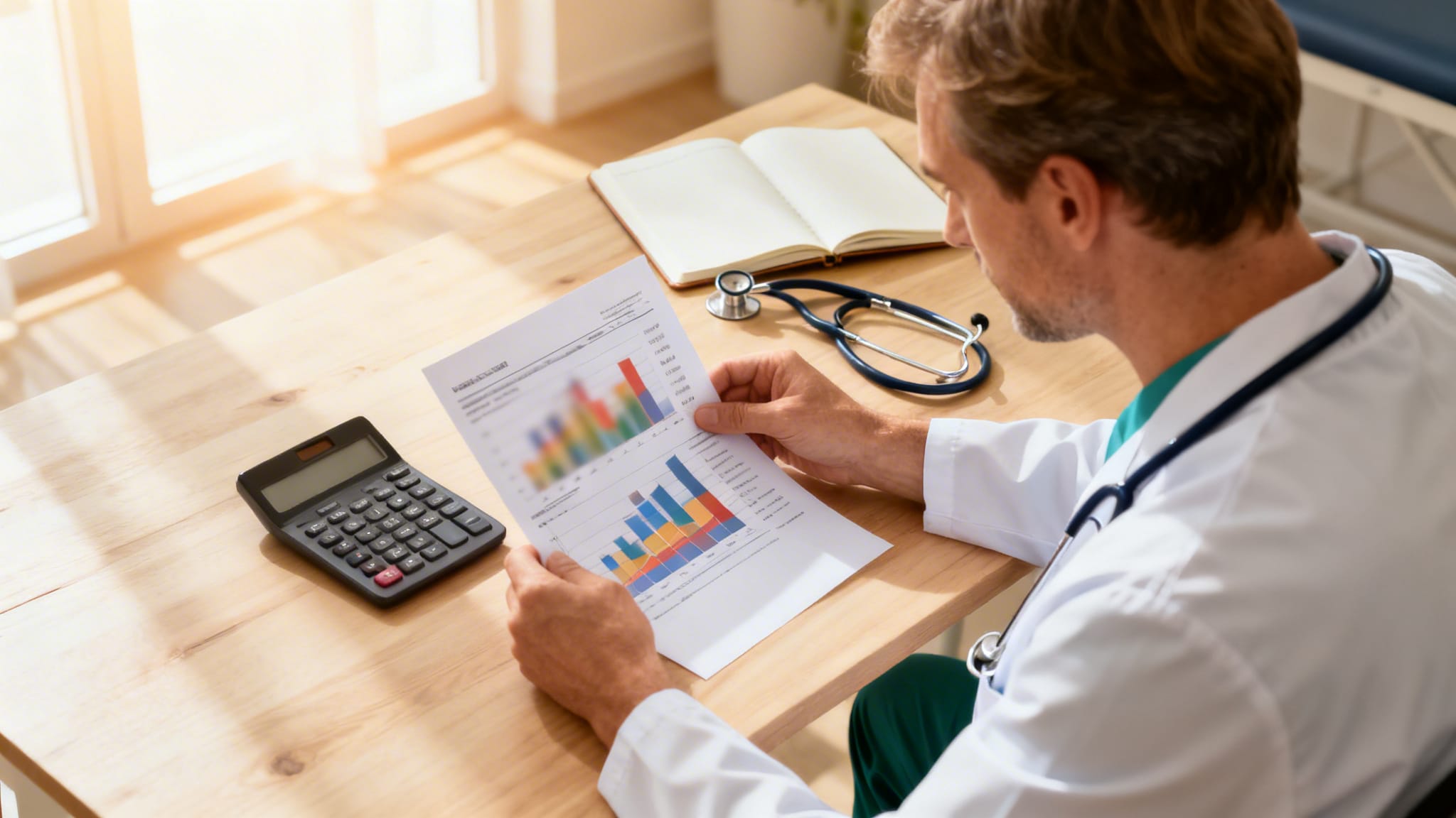 Kiné comparant le salaire d'un kiné libéral et salarié