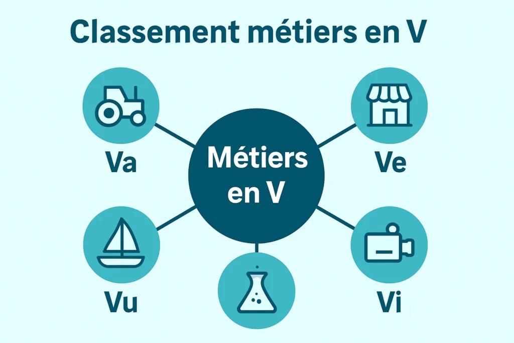 Schéma des sous-initiales Va, Ve, Vi, Vo, Vu