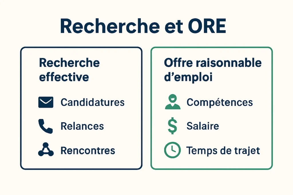 Repères clés pour recherche effective et ORE