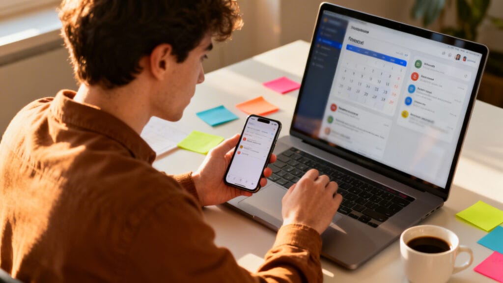 Consultation de l’emploi du temps et de la messagerie étudiante