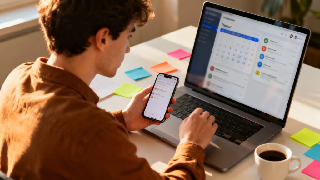 Consultation de l’emploi du temps et de la messagerie étudiante