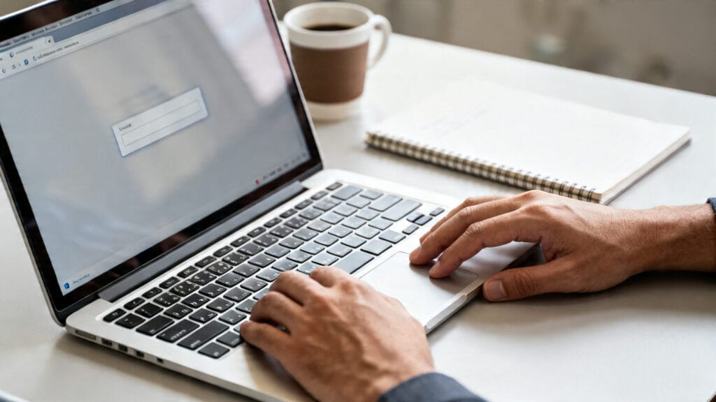 Ouverture du portail ENT et authentification CAS depuis un laptop